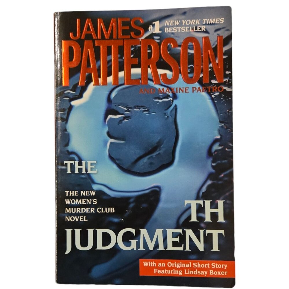 9th Judgment James Patterson Maxine Paetro Paperback Womens Murder Club Novel